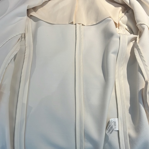 Silvia Tcherassi Pearl Single Breasted Blazer with Sequin Stripe to Centre Back - Picture 13 of 17